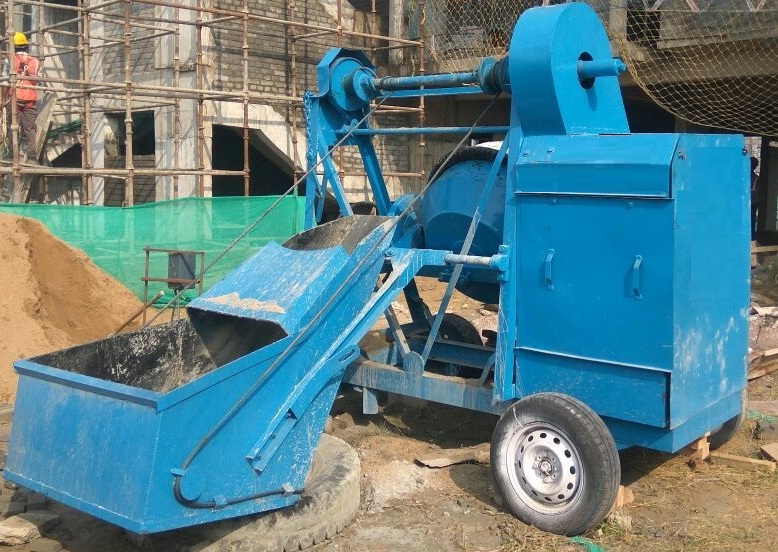 Hydraulic Hopper Mixer Machine